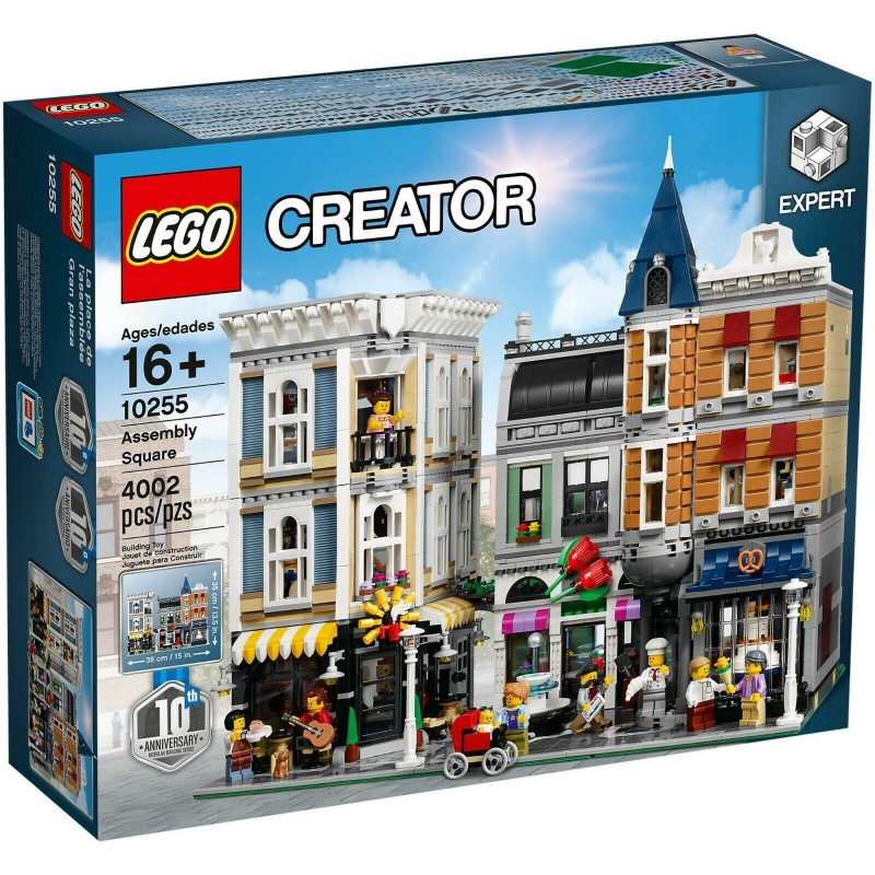 LEGO COLLEZIONISTI 10255 ASSEMBLY SQUARE MODULAR BUILDING CREATOR EXPERT
