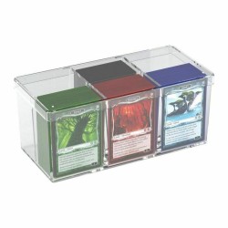 ULTIMATE GUARD STACK'N'SAFE STORAGE BOX CONTENITORE PER 480 CARTE 6 SCOMPARTI 