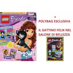 LEGO FRIENDS RIVISTA NR. 11 FUMETTO MAGAZINE + POLYBAG FELIX