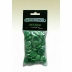 Dragon Shield - Opaque Gaming Counters - Jade Green SEGNALINI VERDE GIADA 30 pz