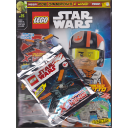 LEGO STAR WARS RIVISTA MAGAZINE N. 25 IN ITALIANO + POLYBAG MINIFIGURE NUOVO ...