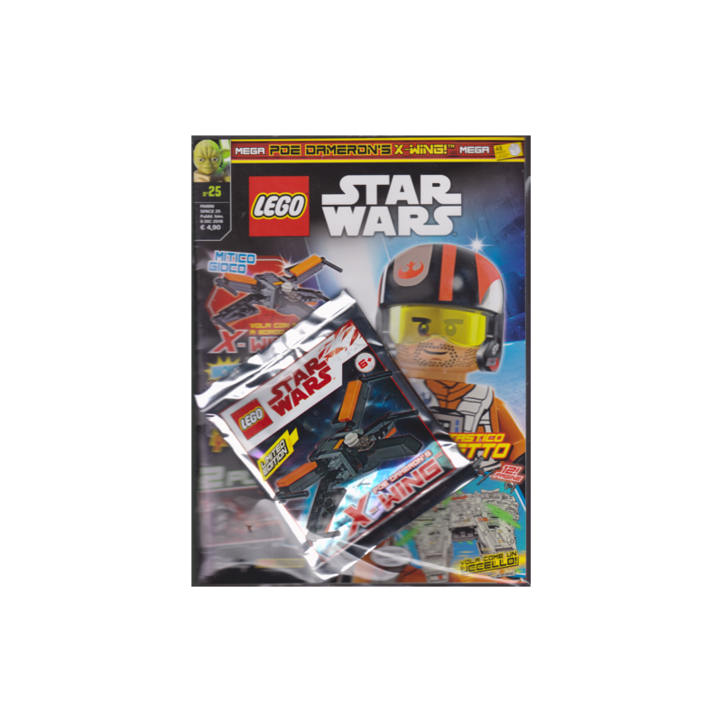 LEGO STAR WARS RIVISTA MAGAZINE N. 25 IN ITALIANO + POLYBAG MINIFIGURE NUOVO ... LEGO STAR WARS RIVISTA MAGAZINE N. 25 IN ITALIANO + POLYBAG MINIFIGURE NUOVO ...