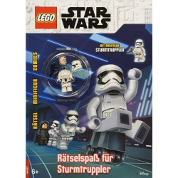 LEGO STAR WARS RIVISTA  Rätselspaß für Sturmtruppler STORMTROOPER IN TEDESCO