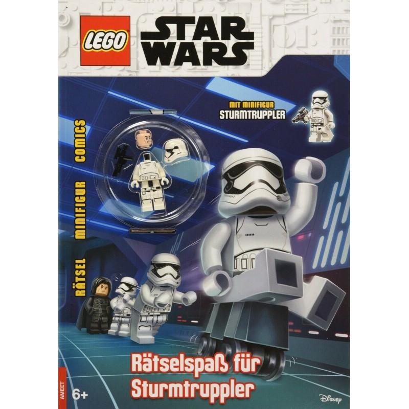 LEGO STAR WARS RIVISTA Rätselspaß für Sturmtruppler STORMTROOPER IN TEDESCO LEGO STAR WARS RIVISTA Rätselspaß für Sturmtruppler STORMTROOPER IN TEDESCO