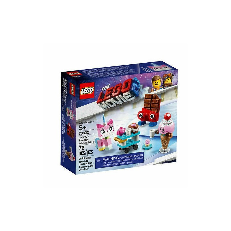 LEGO 70822 THE MOVIE 2 GLI AMICI DI UNIKITTY PIÙ DOLCI DI SEMPRE! GEN 2019