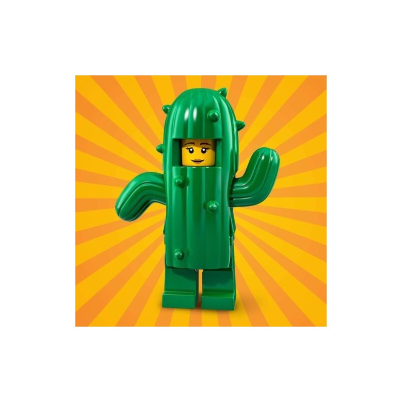 LEGO MINIFIGURES SERIE 18 71021 - 11 CACTUS GIRL ragazza cactus