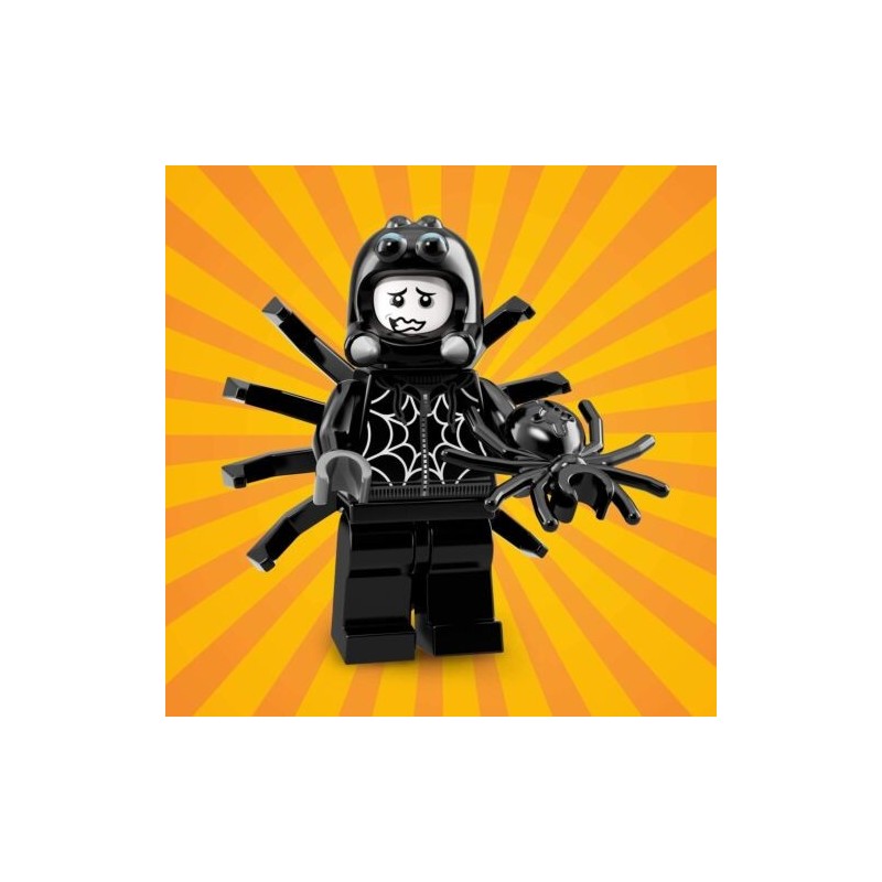 LEGO MINIFIGURES SERIE 18 71021 - 9 SPIDER SUIT BOY ragazzo ragno UNA MINIFIGURE
