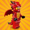 LEGO MINIFIGURES SERIE 18 71021 - 7 DRAGON SUIT GUY ragazzo drago 1 MINIFIGURE