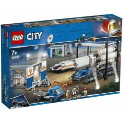 LEGO 60229 CITY ASSEMBLAGGIO E TRASPORTO DEL RAZZO scatola rovinata