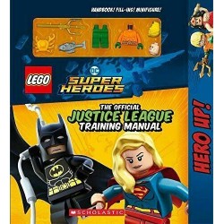 LEGO LIBRO DC SUPER HEROES Justice League Training Manual MINIFIGURE ESCLUSIVA