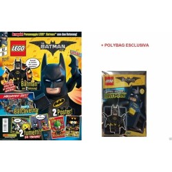 LEGO BATMAN THE MOVIE RIVISTA MAGAZINE NR 1 IN ITALIANO + POLYBAG BATMAN CLASSIC