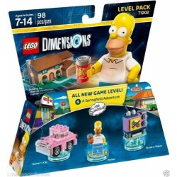 LEGO DIMENSIONS 71202 Level Pack The Simpsons Homer SUBITO DISPONIBILE