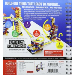 LEGO LIBRO KLUTZ CHAIN REACTION Box set ILLUSTRATO