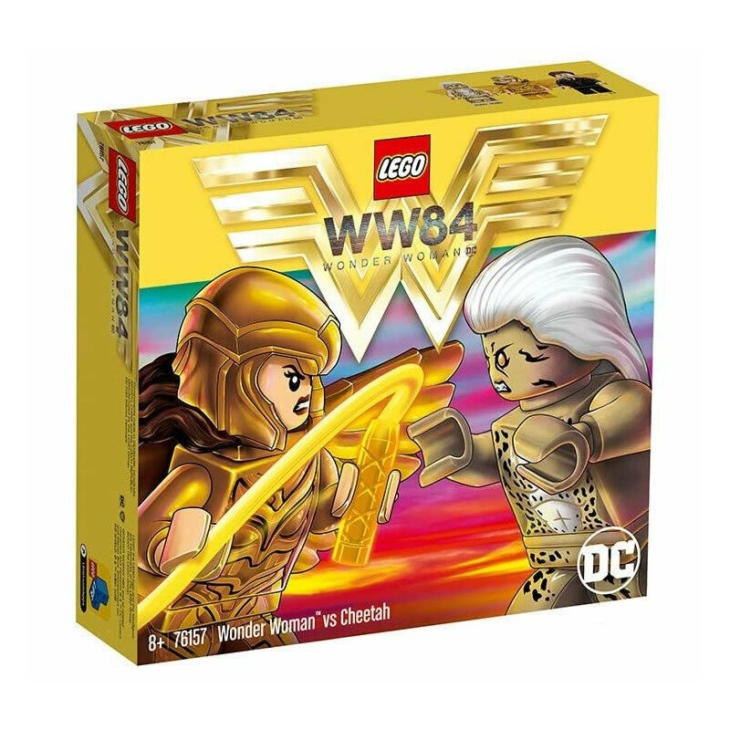 LEGO 76157 DC Comics WONDER WOMAN VS CHEETAH 1984 SUPER HEROES WW84 MAG 2020