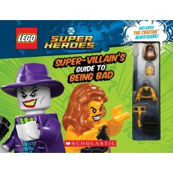 LEGO LIBRO DC SUPER EROES: THE SUPER-VILLAIN'S GUIDE TO BEING BAD + MINIFIGURE