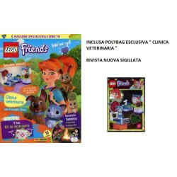 LEGO FRIENDS RIVISTA NR 14 FUMETTO MAGAZINE + POLYBAG ESCLUSIVA NUOVO SIGILLATO
