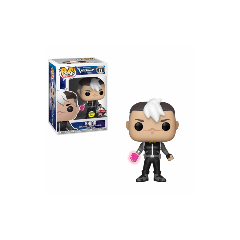 FUNKO POP 478 SHIRO SPECIAL EDITION GLOWS IN THE DARK VOLTRON LEGENDARY DEFENDER