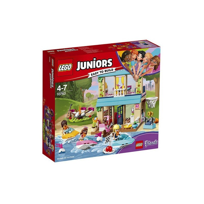 LEGO 10763 JUNIORS FRIENDS LA CASA SUL LAGO DI STEPHANIE GIU 2018