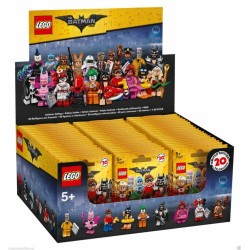 LEGO 71017 MINIFIGURES 60 MINIFIGURE BOX SIGILLATO 16 THE BATMAN MOVIE 2017