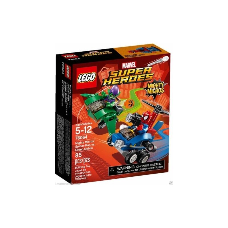 LEGO 76064 Spider-Man vs. Green Goblin MARVEL Super Heroes Mighty Micros LEGO 76064 Spider-Man vs. Green Goblin MARVEL Super Heroes Mighty Micros
