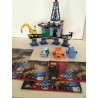 LEGO 9486 Oil Rig Escape PIATTAFORMA USATO COMPLETO CARS 2 DISNEY PIXAR