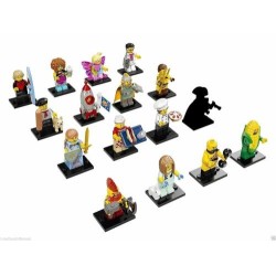 LEGO 71018 MINIFIGURES 16 MINIFIGURE SERIES 17 SERIE COMPLETA 2017