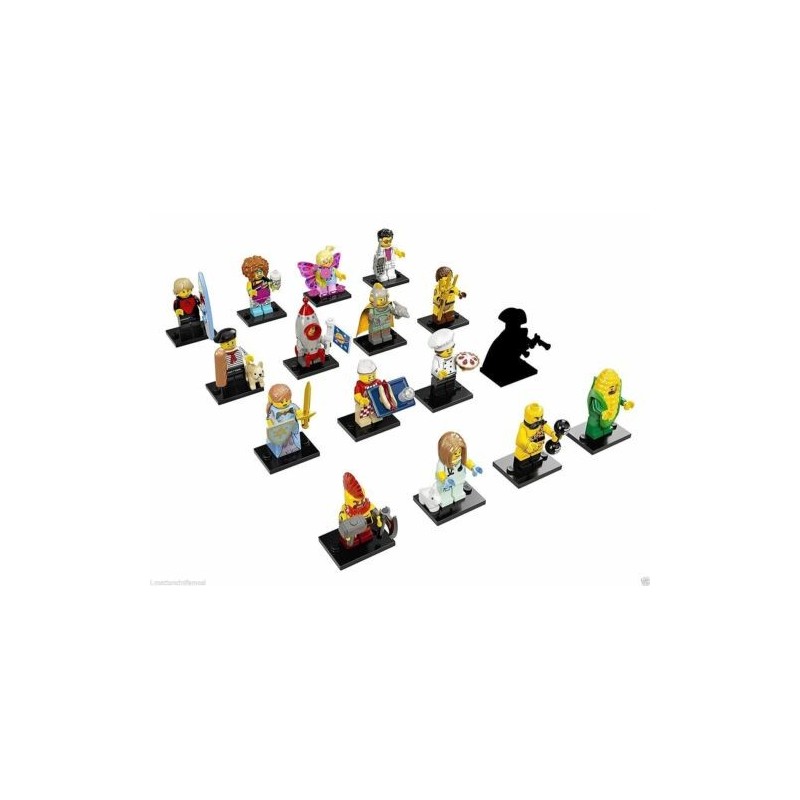 LEGO 71018 MINIFIGURES 16 MINIFIGURE SERIES 17 SERIE COMPLETA 2017