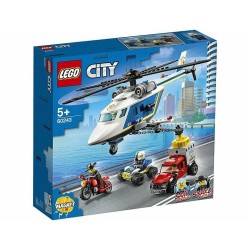 LEGO 60243 CITY INSEGUIMENTO SULL'ELICOTTERO DELLA POLIZIA GEN 2020