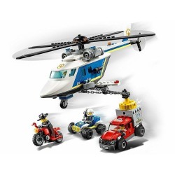 LEGO 60243 CITY INSEGUIMENTO SULL'ELICOTTERO DELLA POLIZIA GEN 2020