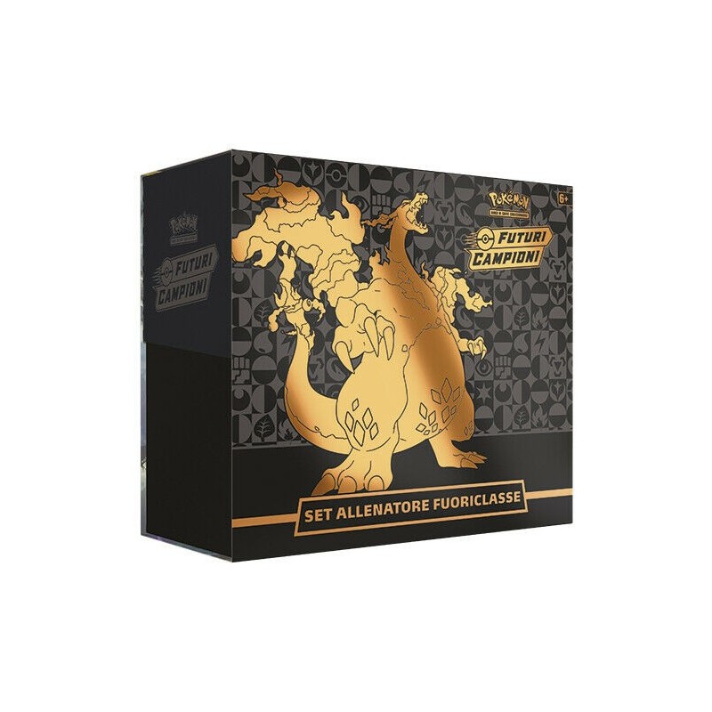 POKEMON SET ALLENATORE FUORICLASSE SPADA E SCUDO 3.5 FUTURI CAMPIONI DAL 25/09 POKEMON SET ALLENATORE FUORICLASSE SPADA E SCUDO 3.5 FUTURI CAMPIONI DAL 25/09
