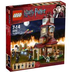 LEGO 4840 HARRY POTTER LA TANA THE BURROW scatola rovinata