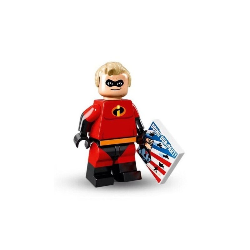 LEGO MINIFIGURES SERIE DISNEY 71012 - 13 MR. INCREDIBILE - 1 MINIFIGURE
