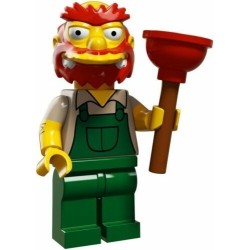 LEGO 71009 – 13 SIMPSONS – MINIFIGURES  N. 1 Groundskeeper Willie MINIFIGURE