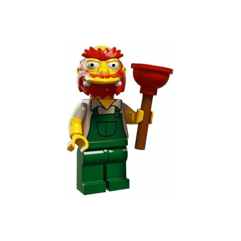 LEGO 71009 – 13 SIMPSONS – MINIFIGURES  N. 1 Groundskeeper Willie MINIFIGURE