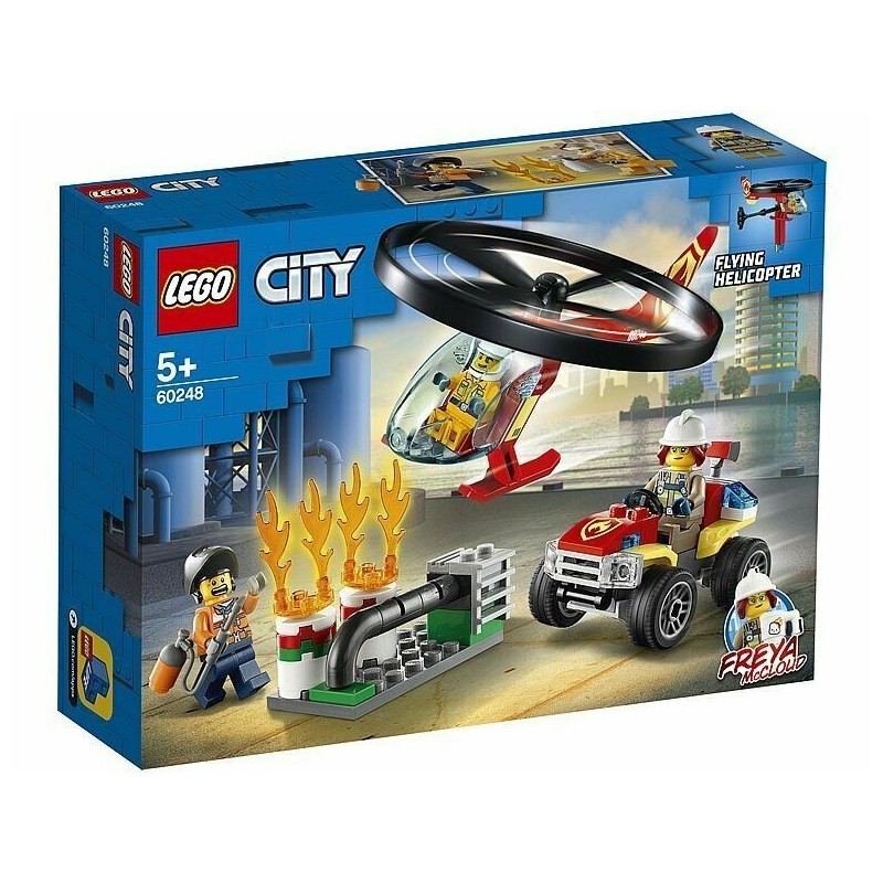 LEGO 60248 CITY ELICOTTERO DEI POMPIERI  DAL 12 GEN 2020