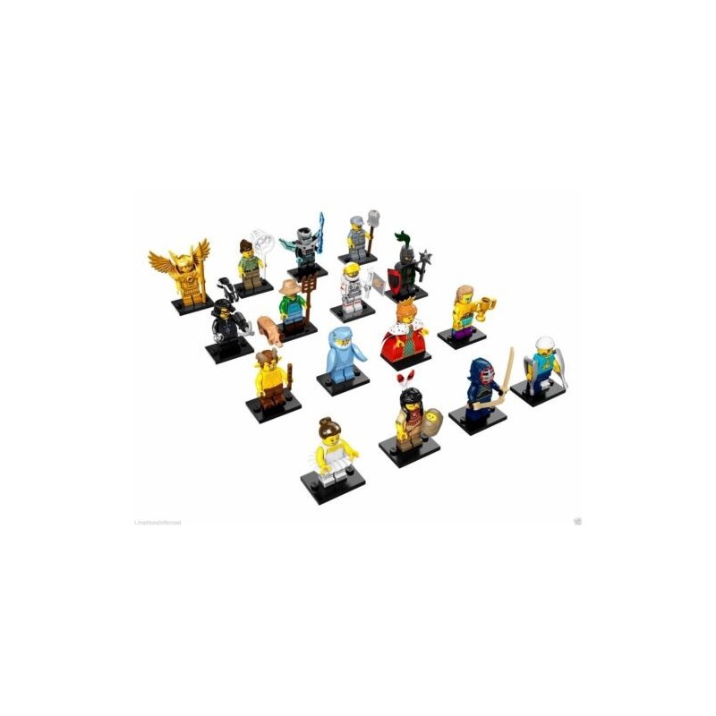 LEGO 71011 MINIFIGURES 16 MINIFIGURE ALL COMPLETA SERIE SERIES 15 E