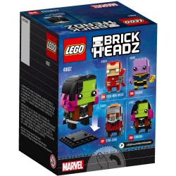 LEGO BRICKHEADZ 41607 GAMORA SUPER HEROES APR- 2018