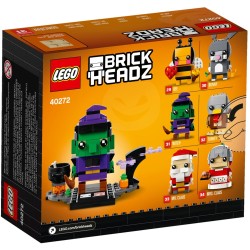 LEGO 40272 BRICKHEADZ STREGA DI HALLOWEEN SET ESCLUSIVO 2018
