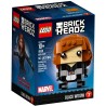 LEGO 41591 BRICKHEADZ SUPER HEROES BLACK WIDOW VEDOVA NERA GIU 2017 scatola leggermente rovinata