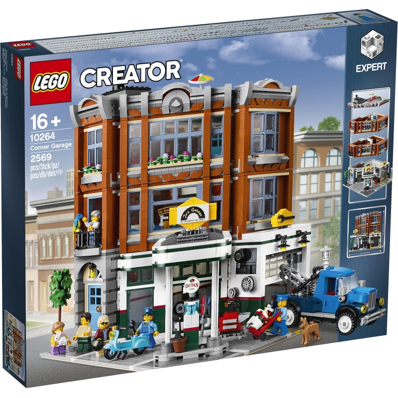 LEGO 10264 CREATOR EXPERT OFFICINA - CORNER GARAGE - 2019