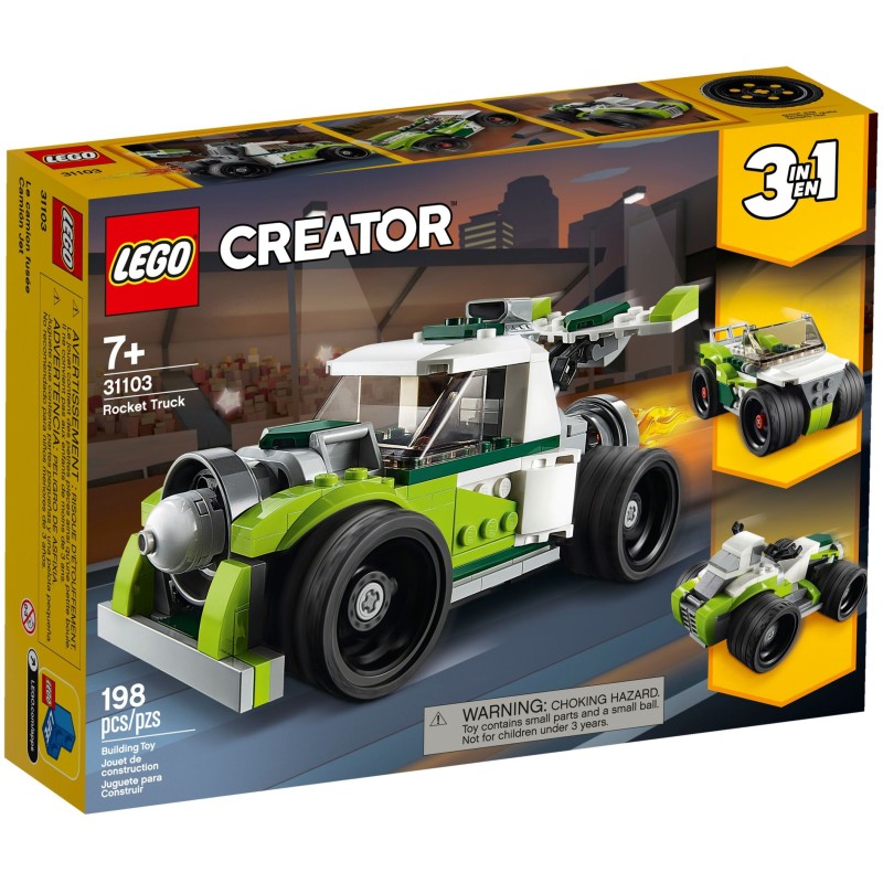 LEGO 31103 CREATOR - RAZZO-BOLIDE GENNAIO 2020