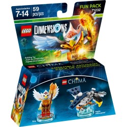 LEGO DIMENSIONS 71232 Fun Pack Eris THE LEGENDS OF CHIMA