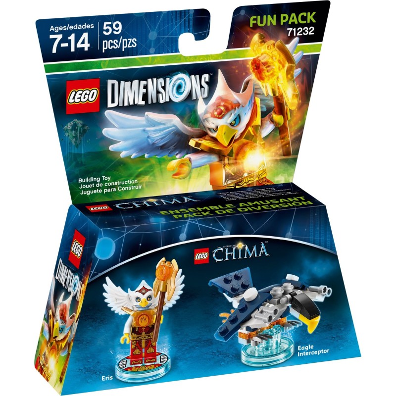 LEGO DIMENSIONS 71232 Fun Pack Eris THE LEGENDS OF CHIMA