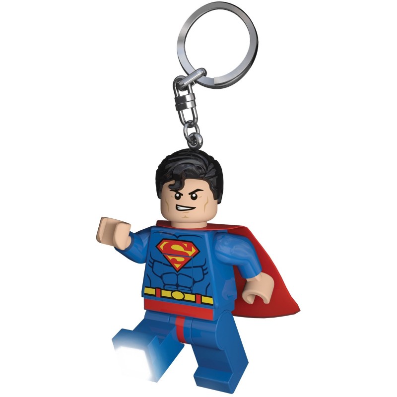 LEGO LGL-KE39 Torcia portachiavi SUPERMAN Keyring KEY CHAIN LIGHT LED LITE