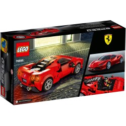 LEGO 76895 SPEED CHAMPIONS - FERRARI F8 TRIBUTO scatola ROVINATA