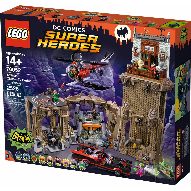 LEGO 76052 SUPER HEROES SERIE TV BATMAN - BATCAVERNA