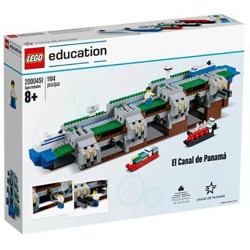 LEGO 2000451 EDUCATION CANALE DI PANAMA scatola legg. Rovinata