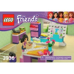 LEGO 3936 FRIENDS LO STUDIO DI DESIGN DI EMMA