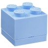 LEGO MINI BOX AZZURRO 2X2 PER BOMBONIERE