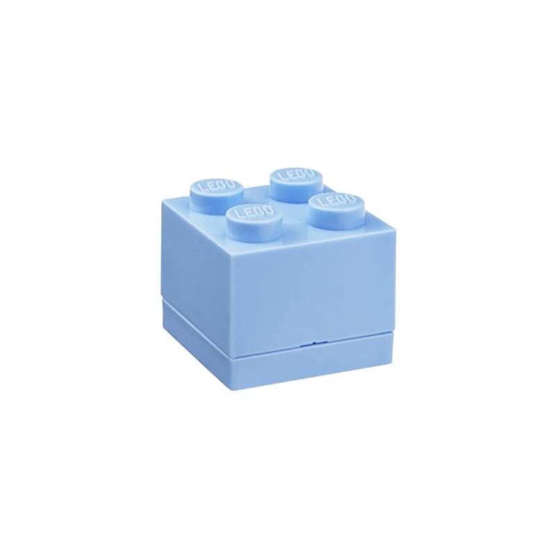 LEGO MINI BOX AZZURRO 2X2 PER BOMBONIERE